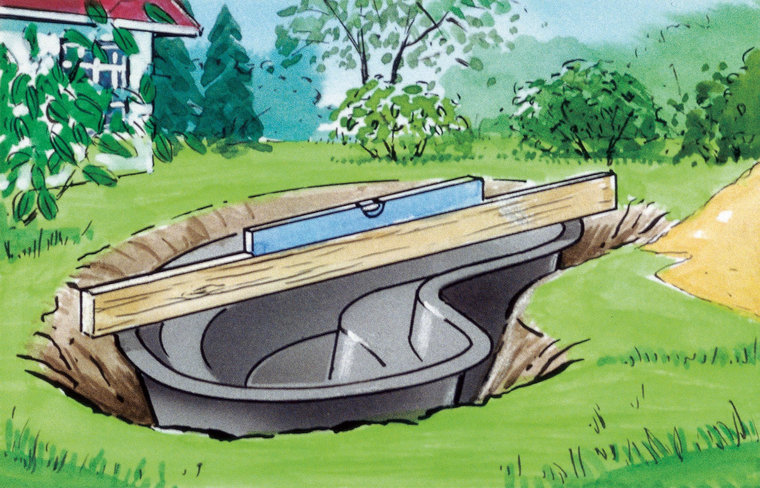 Садовий ставок T 150