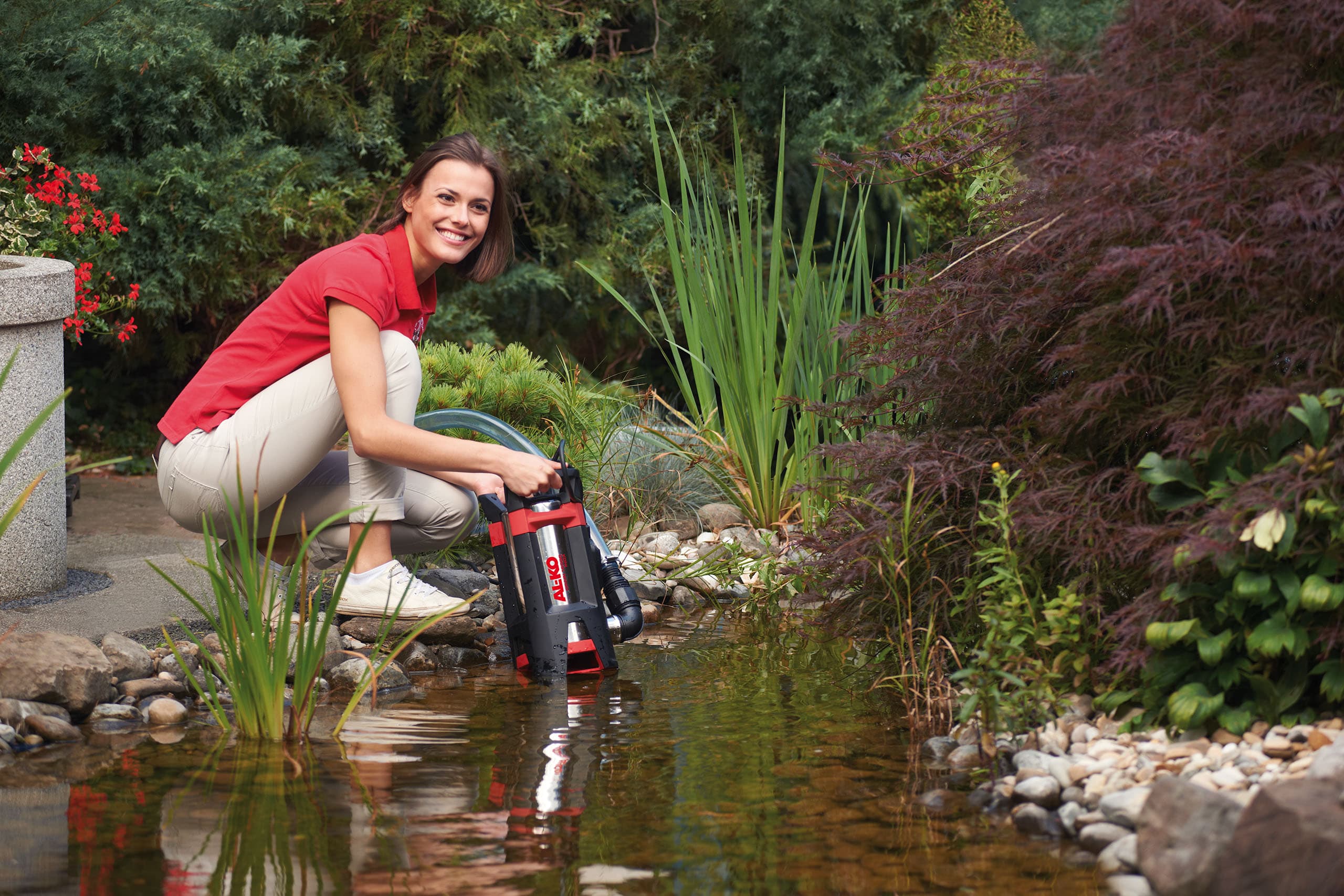 Насос заглибний для брудної води Drain 15000 Inox