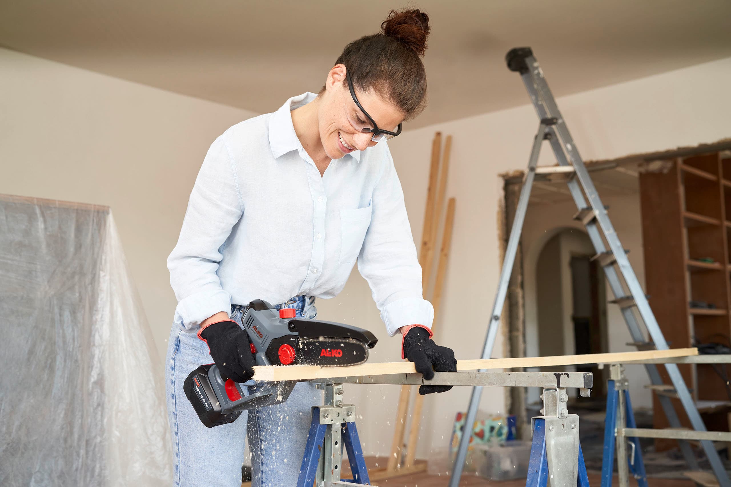 Пила акумуляторна (міні), набір CSM 1825