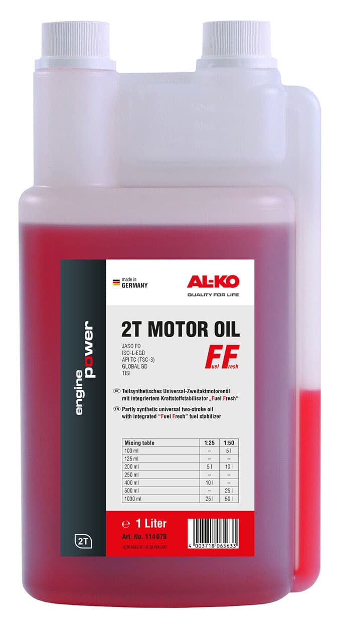 Олива для 2-тактних двигунів 1 л з дозатором