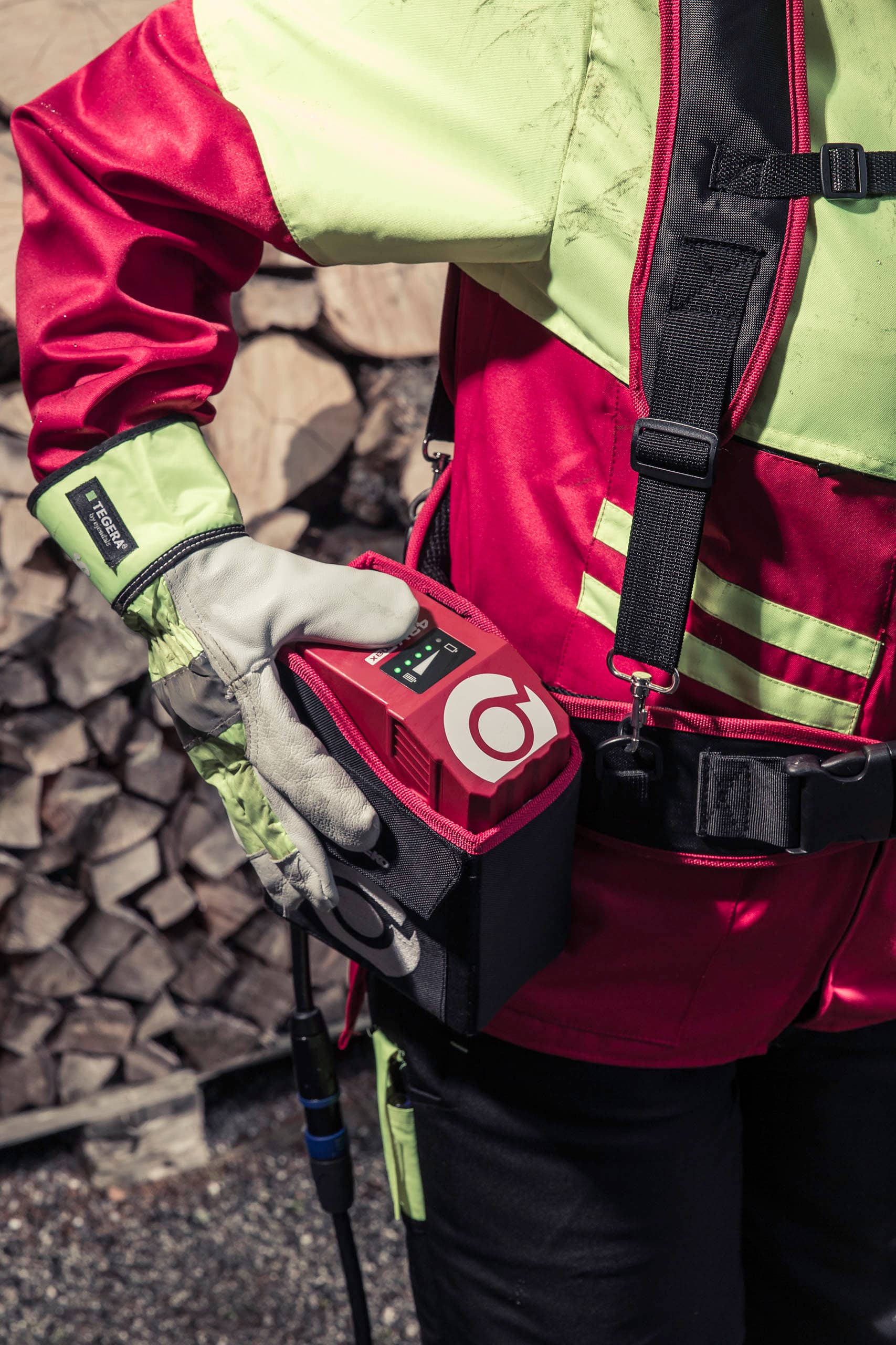 Ремінь ранцевий з адаптером для акумулятора ВТА 42