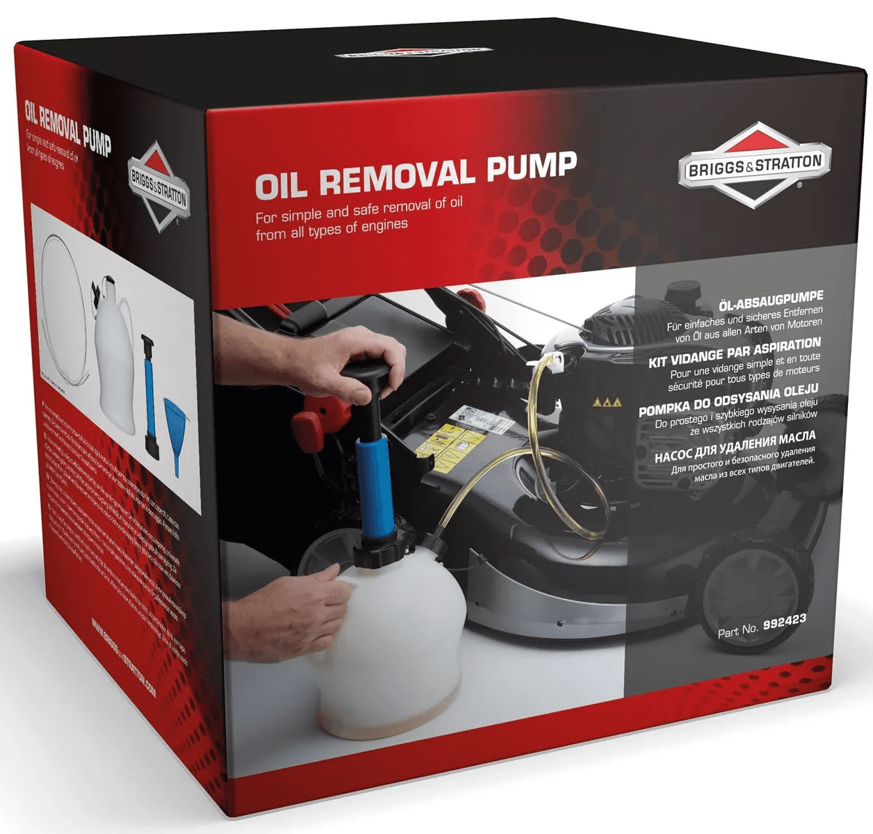 Ремкомплект B&S для заміни  оливи 4л