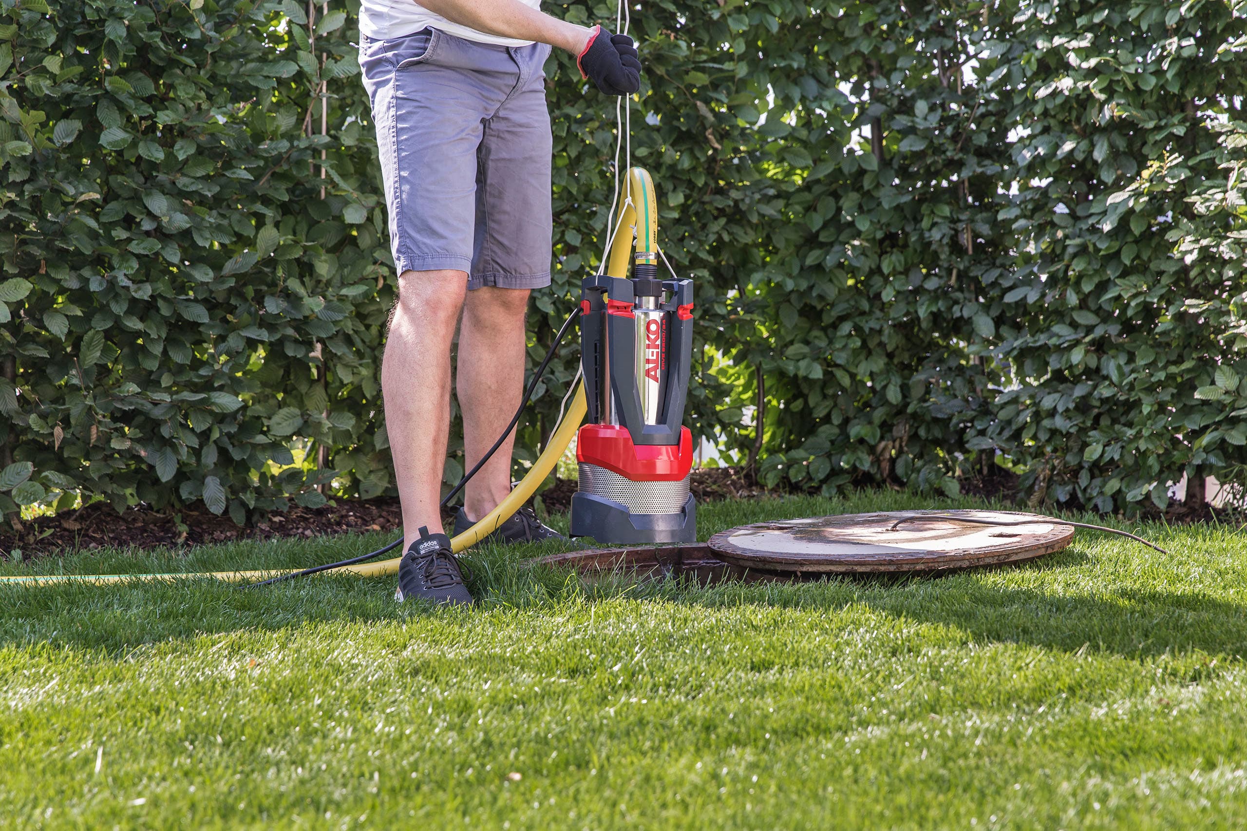 Насос заглибний нагнітальний для чистої води Dive 6500/34