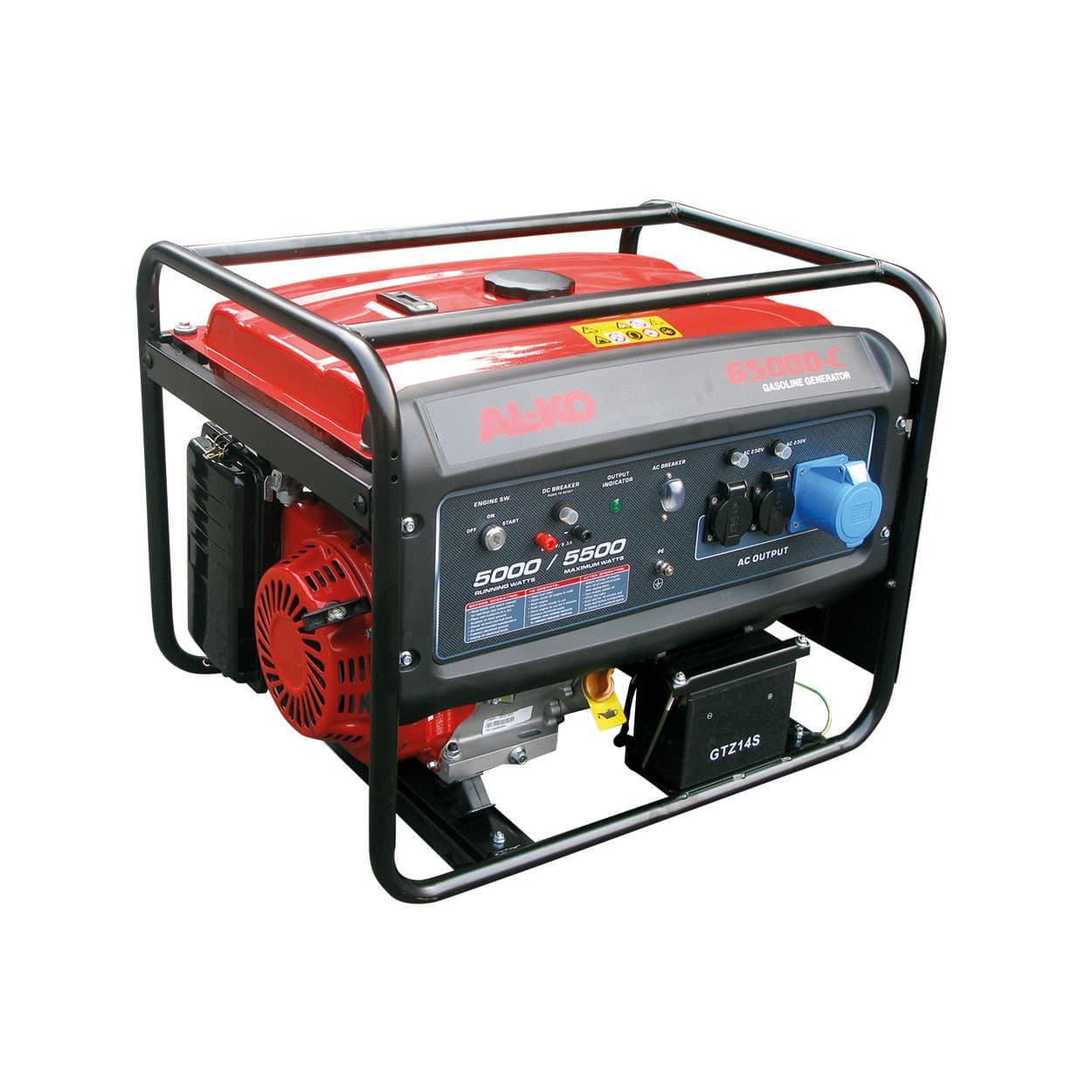 Генератор бензиновий 6500 D-C